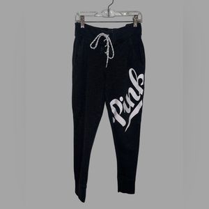 Dark gray sweat pant from Pink-Great condition-Never Worn